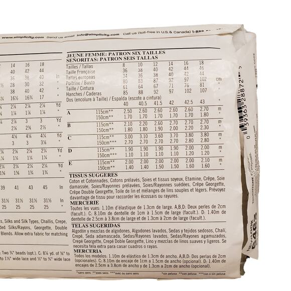 New Look Womens Ruffle Hem Skirts Sewing Pattern Size 8-18 New Look 6463 UNCUT - Picture 6 of 8